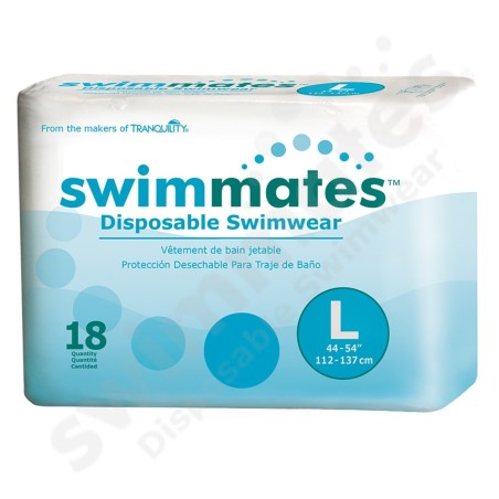 Swimmates Large - 18 swim diapers